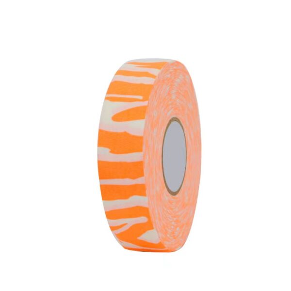 hockey tape orange zebra